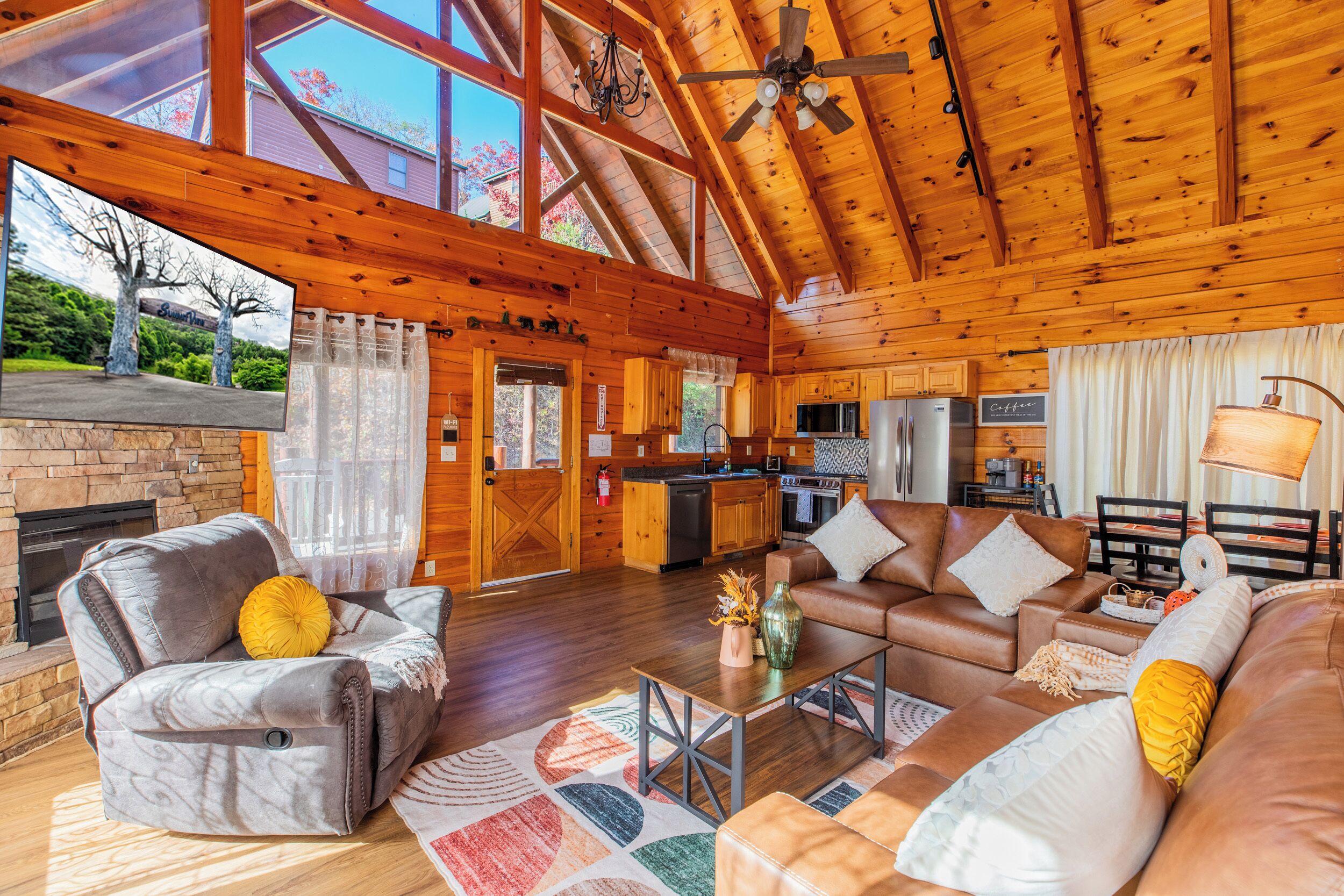 Área de sala de estar