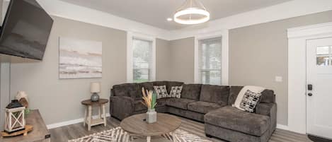 House, Multiple Beds, Garden View (The Gathering House) | Living area