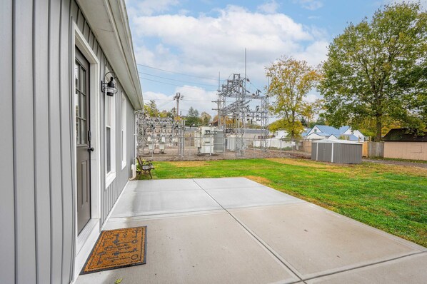 ハウス ベッド (複数台) パティオ ガーデンビュー (The Gathering House) | 部屋からの景観