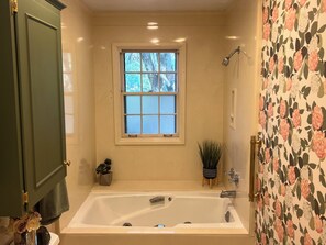 Jetted bath, hair dryer, towels, soap - Massey's in the Park (Vicksburg)