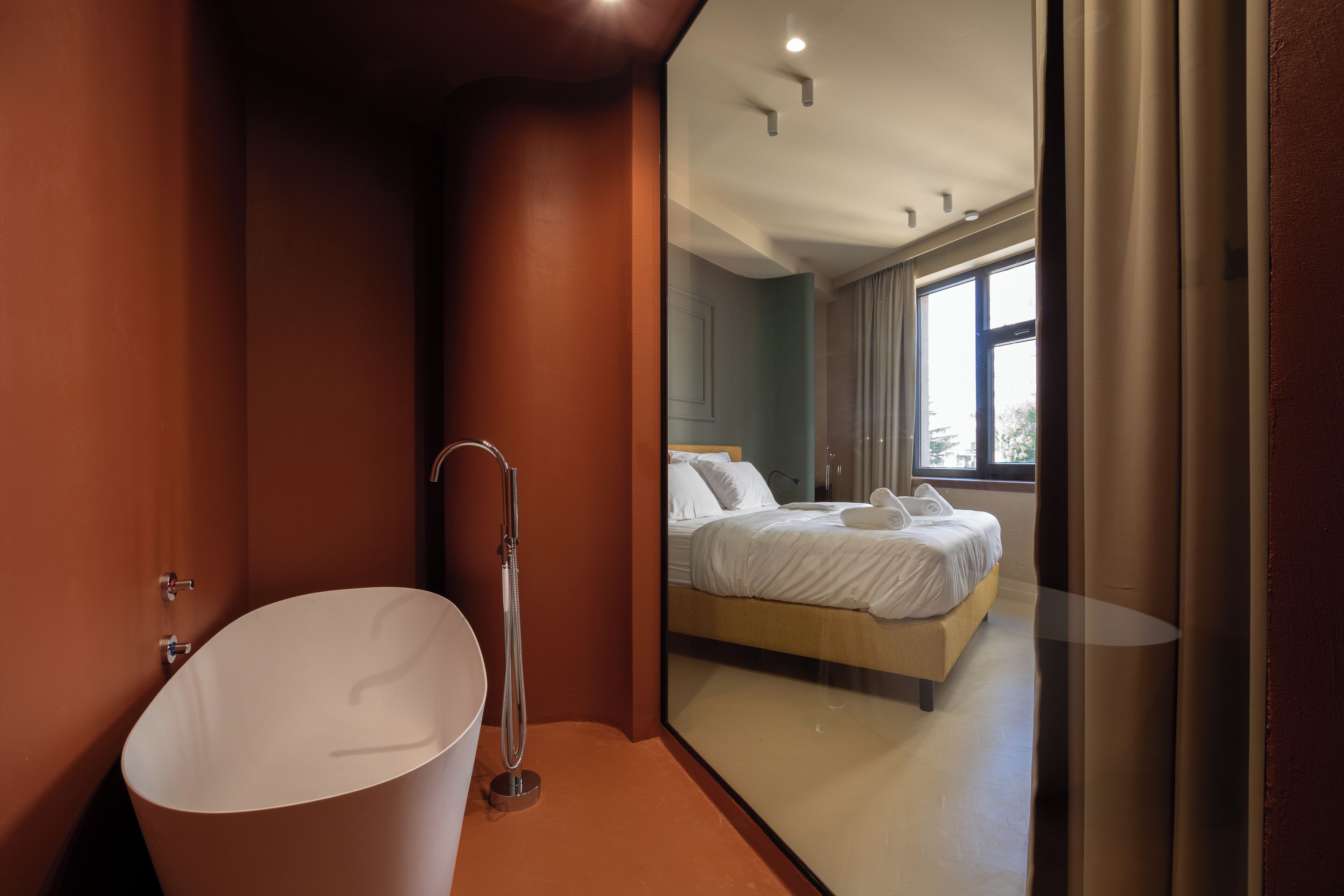 Suite – president, byutsikt | Bad | Hårføner, håndklær, såpe og sjampo