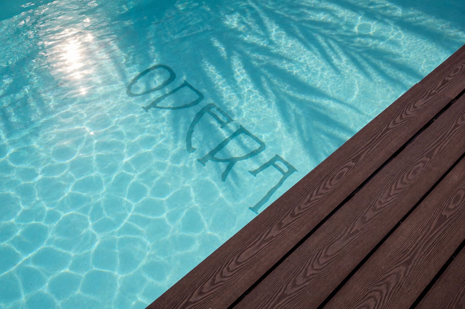 Rooftop pool