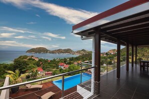 Property grounds - Villa Mangouste, stunning villa with a private pool and breathtaking sea view. (Terre-de-Haut)