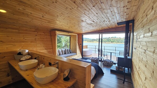 Premium bedding, down duvets, memory-foam beds, minibar