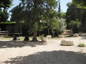 Overnattingsstedets uteområder