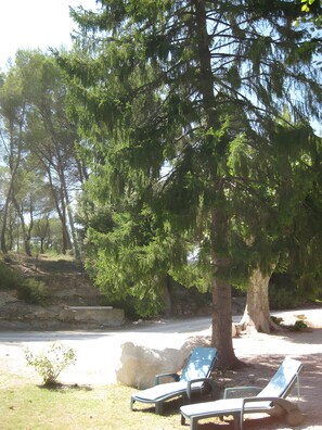 Overnattingsstedets uteområder