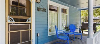 Alden Brown Victorian | Walk to Torch Lake & Alden
