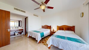 2 bedrooms, in-room safe, free WiFi, bed sheets