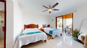 2 makuuhuonetta, tallelokero huoneessa, ilmainen Wi-Fi, vuodevaatteet