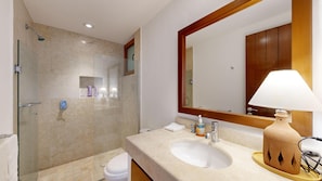 Towels, soap, toilet paper