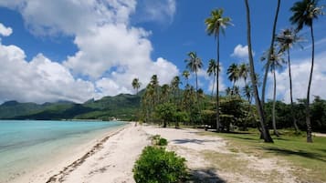 Aan het strand