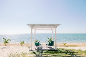 A la platja i gandules de platja 