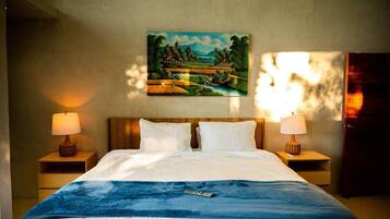 2 dormitorios, tabla de planchar con plancha, wifi y ropa de cama