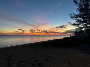 Na praia 
