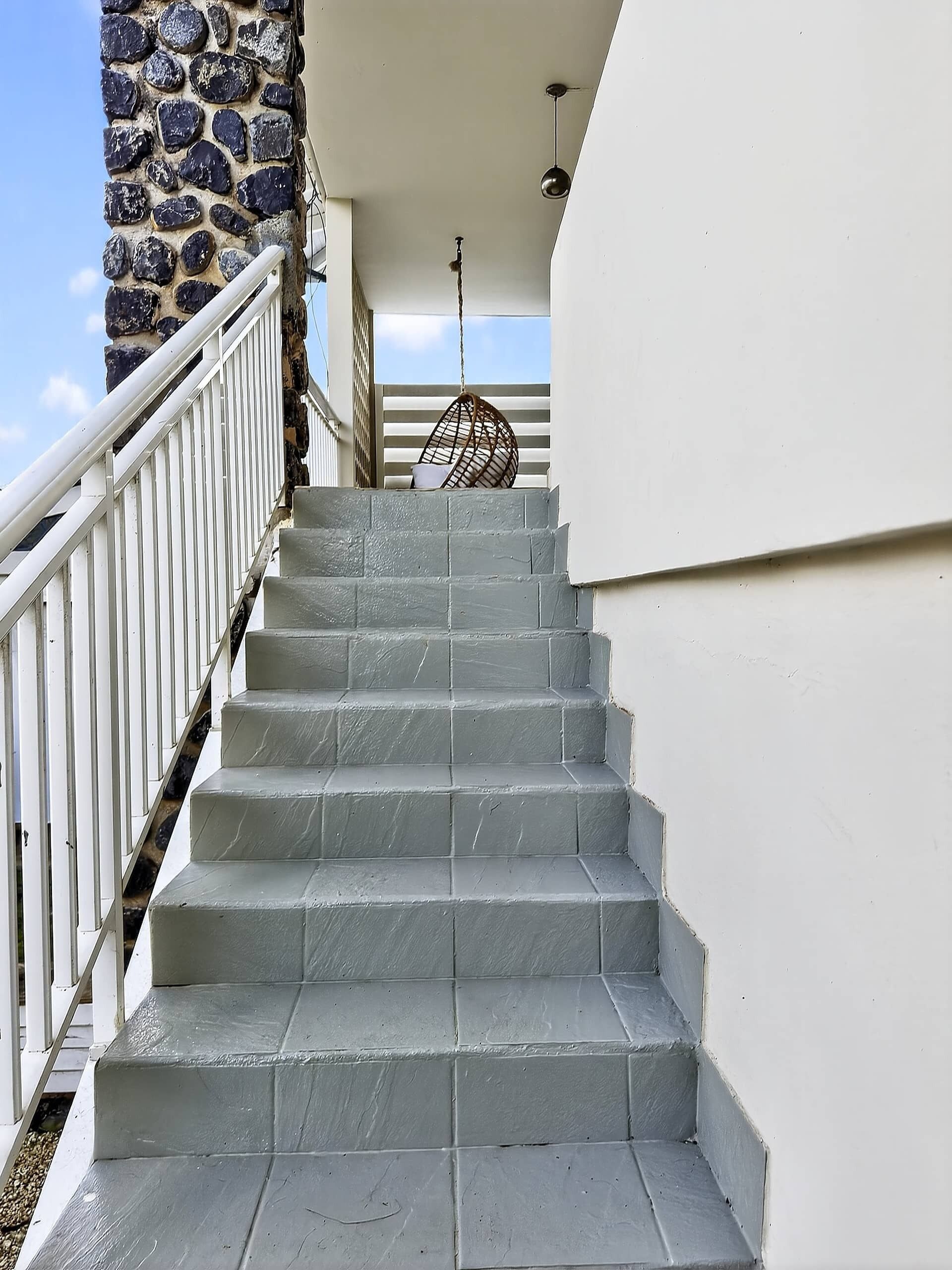 Handrails in stairways