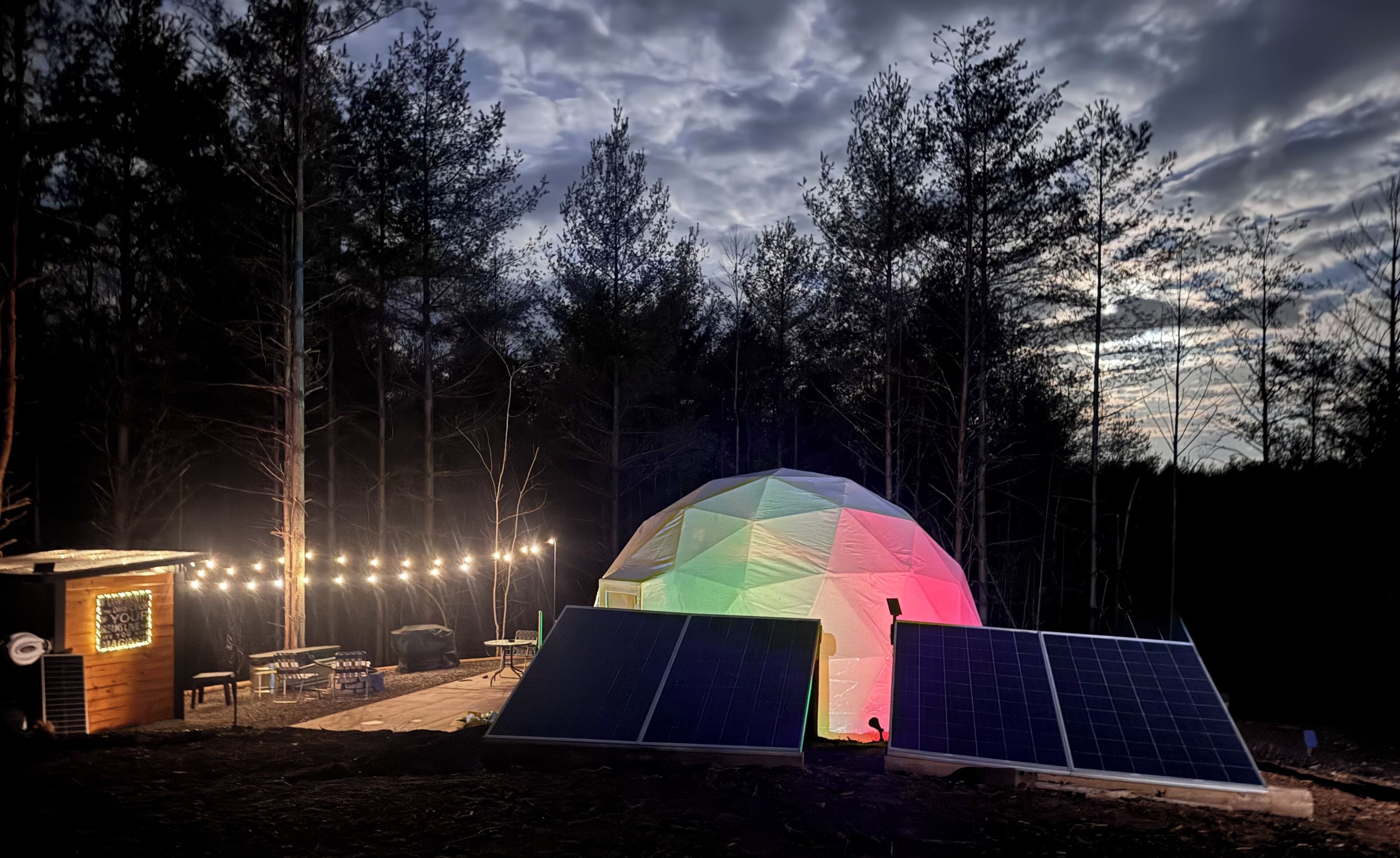 Overnattingsstedets uteområder