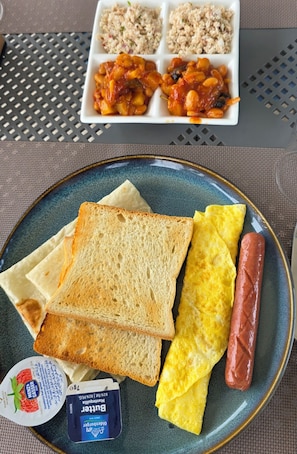 Kontinental morgenmad hver dag mod et gebyr