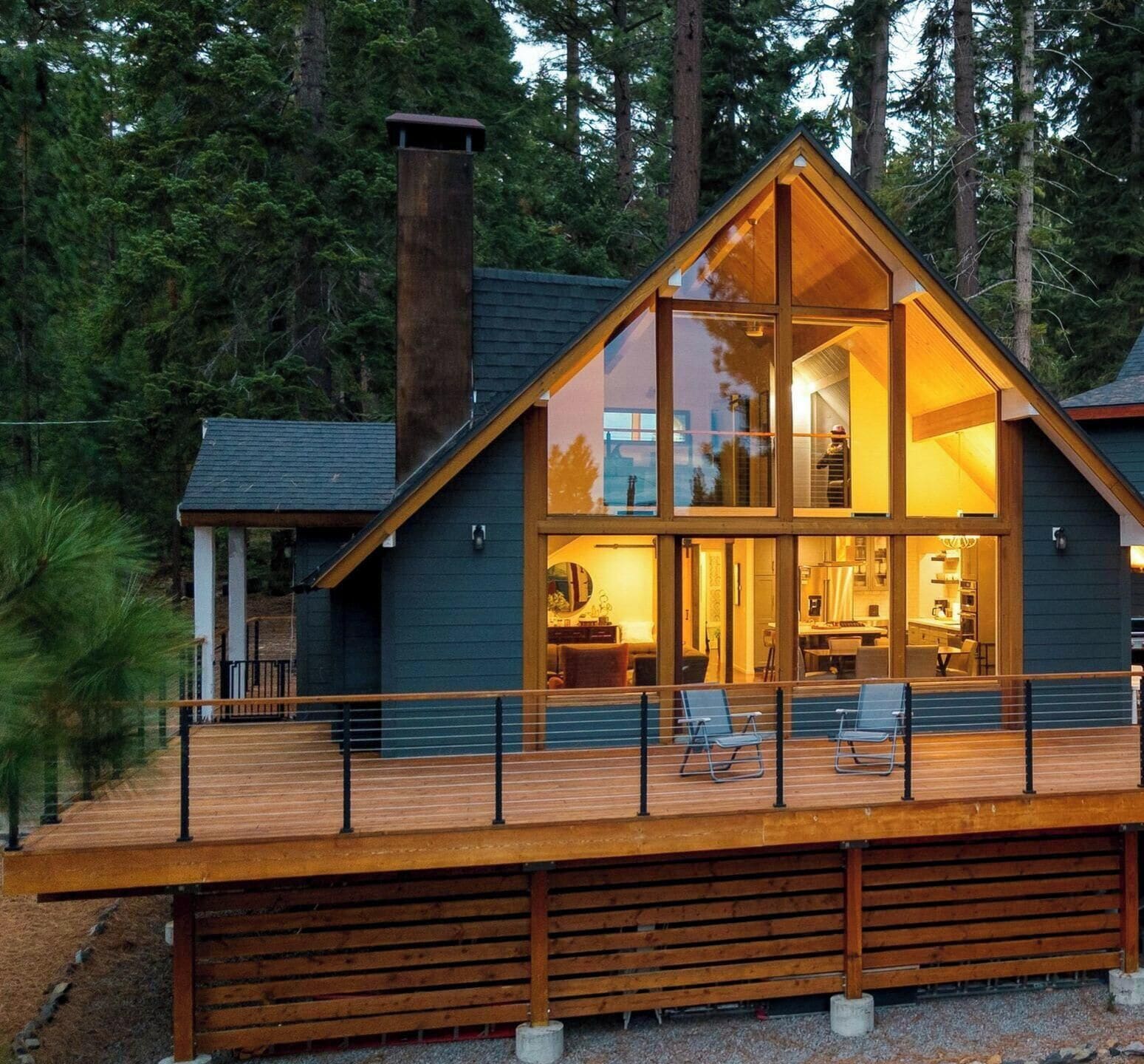 Fachada de la propiedad