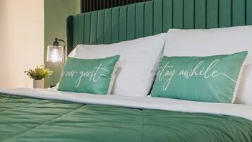 Bügeleisen/Bügelbrett, kostenloses WLAN, Bettwäsche