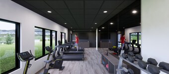 1-bedroom hotel suites in Scarborough with essentially stocked kitchens.