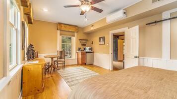 1 bedroom, iron/ironing board, travel crib, free WiFi