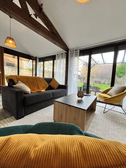 Pleasant house🏡 with garden🪴hyper Center Sezanne🏘️