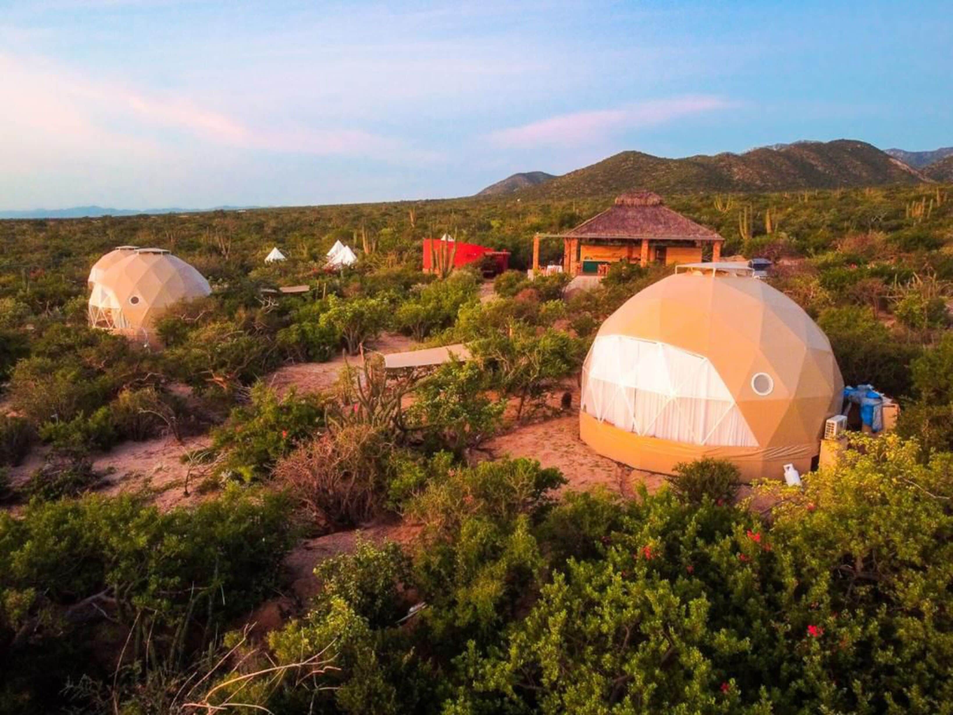 Facciata della struttura