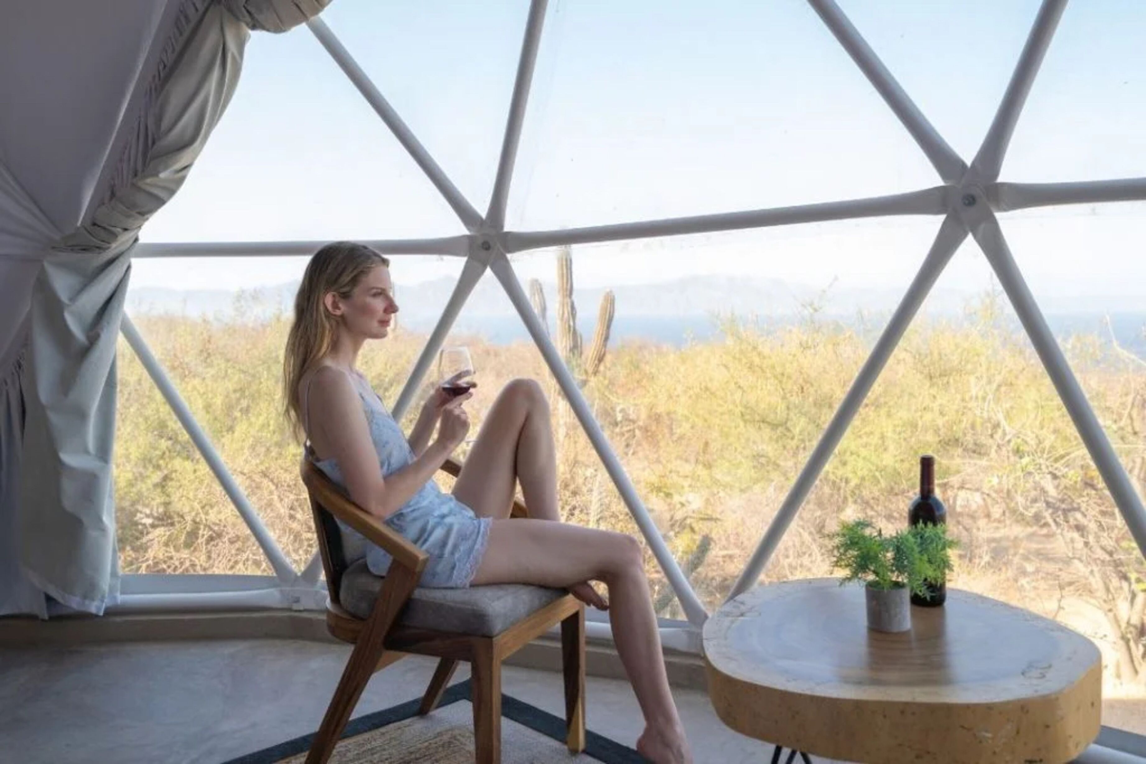 Vista dalla struttura