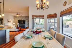 Dining - Resort-Style Backyard & Pool: Luxe Tucson Home (Tucson)