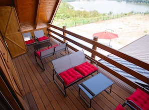 Terrace/patio - Wooden House Vučedol - Four bedroom villa (Vukovar)