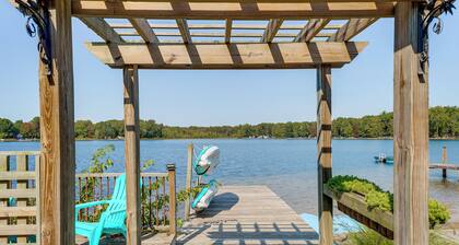 Dock & Gazebo! Lakefront Duplex Near South Haven