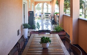 Outdoor dining - 2 bedroom nice apartment in Turanj (Turanj)