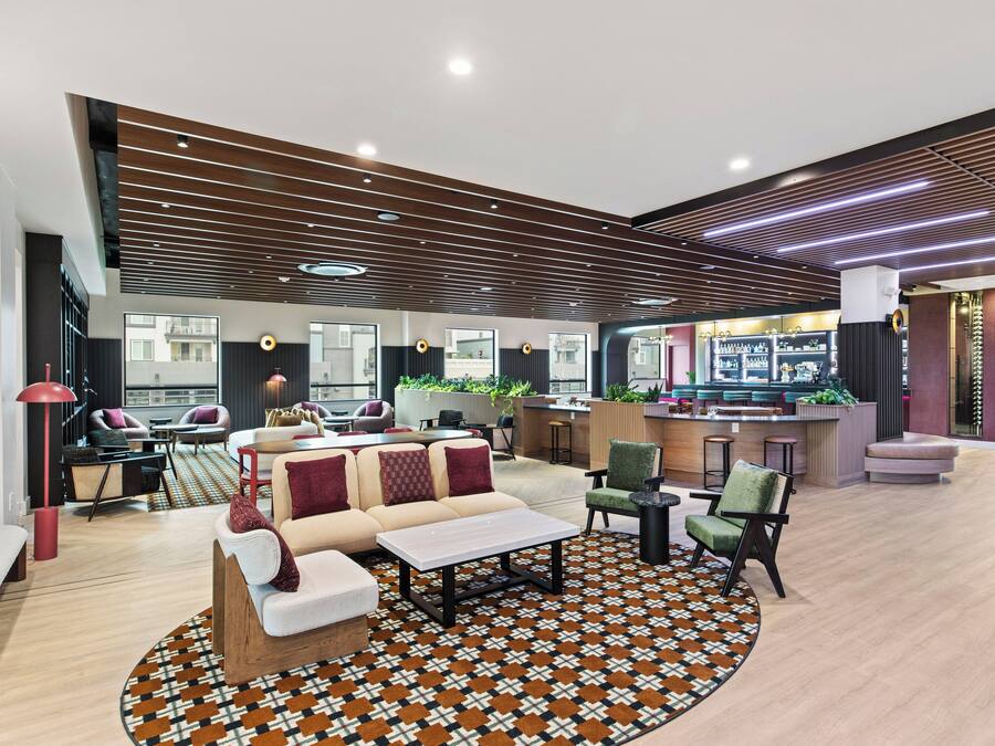 Sala de estar en el lobby