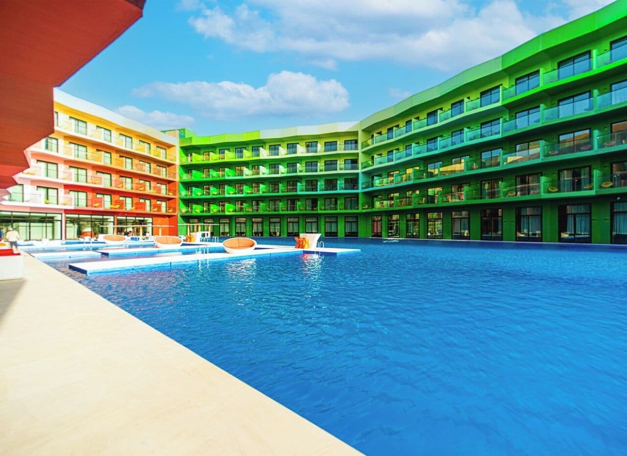 숙박 시설 정면