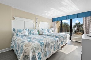 Free WiFi, bed sheets, wheelchair access - 🌊 Oceanfront Gem | Holiday Pavilion 1BR | Walk to Boardwalk 🎡 (Myrtle Beach)