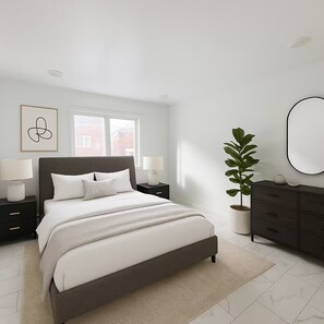 1 室のベッドルーム、アイロン / アイロン台、インターネット、ベッドシーツ