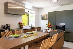 Maison, vue plage | Cuisine privée