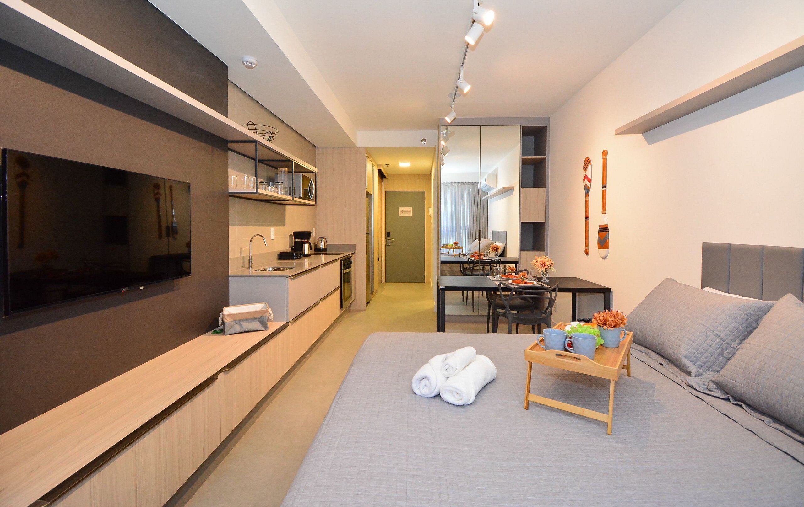 Departamento | Cortinas blackout, tabla de planchar con plancha y wifi gratis 