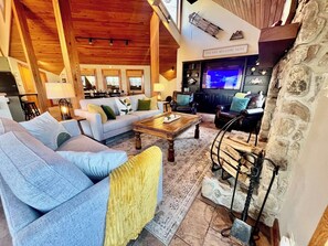 تلفزيون ذكي، مدفأة، مشغل دي في دي، كُتُب