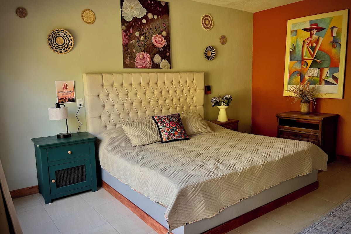 Quarto júnior, vista para o jardim | Wi-Fi de cortesia