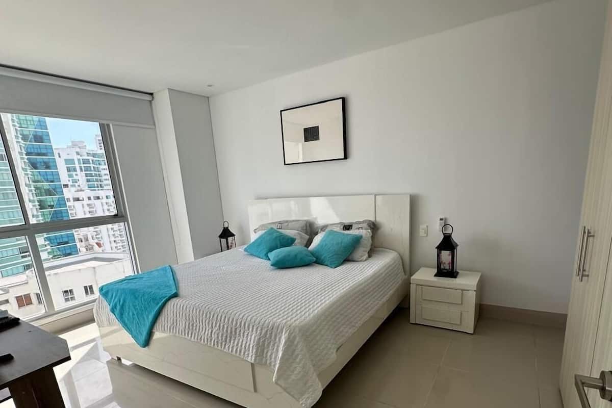 Comfort Apartment, Balcony, Beach View | Iron/ironing board, free WiFi