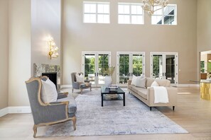 House, 6 Bedrooms, Private Pool | Living room - The Polished Pearl Estate Luxe Retreat - Pool - Spa (Saddle River)