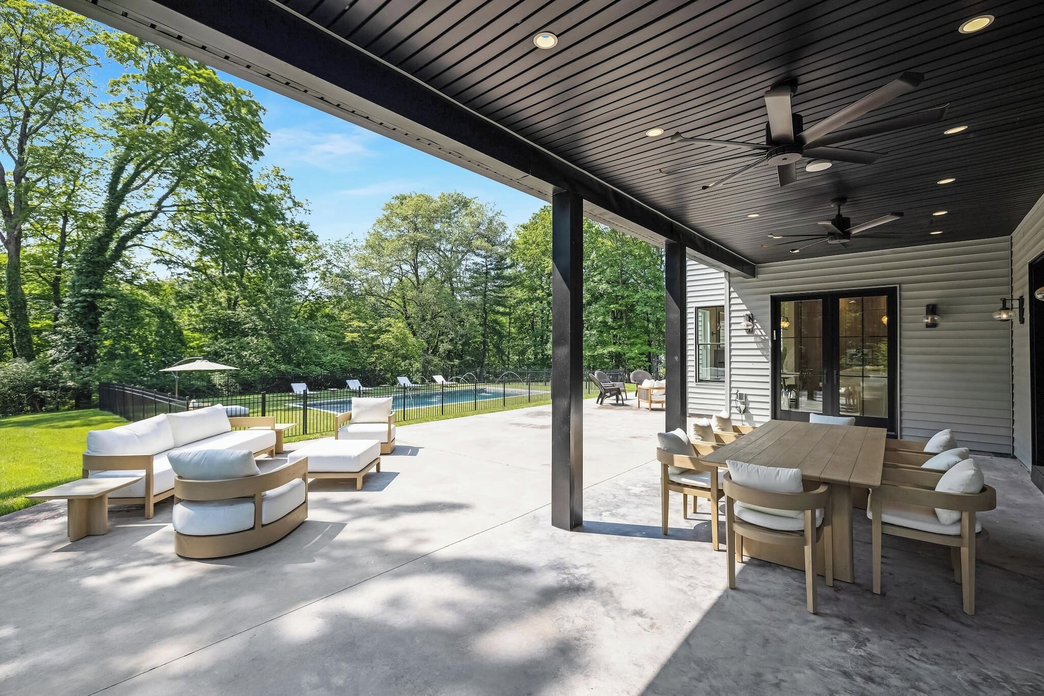 House, 6 Bedrooms, Private Pool | Tempat makan luar