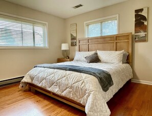 Desk, iron/ironing board, free WiFi, bed sheets