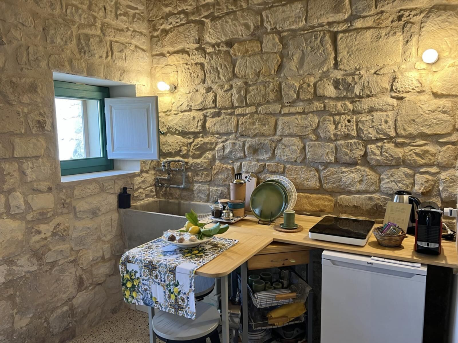 Piano cottura, macchina per tè/caffè