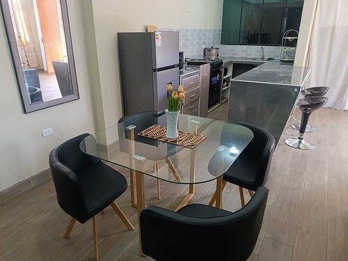 Renovated Piura apartment ideal for traveling families.