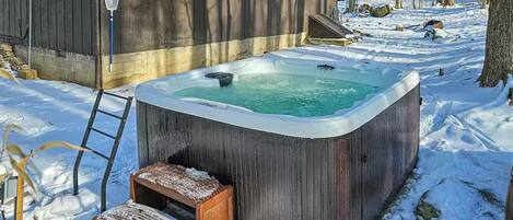 Bain à remous extérieur