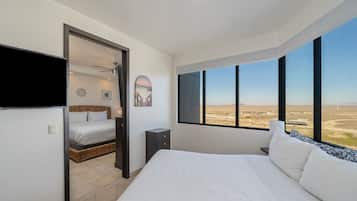 In-room safe, blackout curtains, soundproofing, iron/ironing board