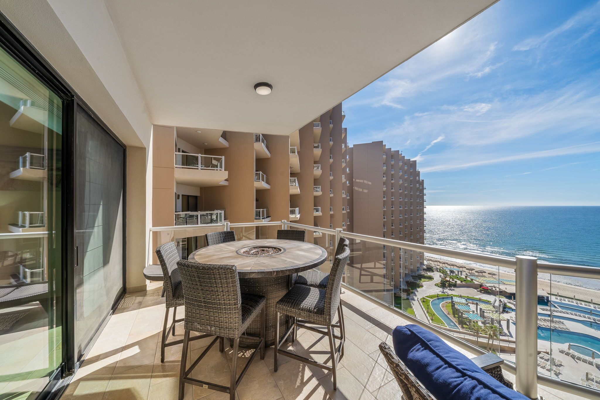 Habitación, balcón, vista al océano | Balcón