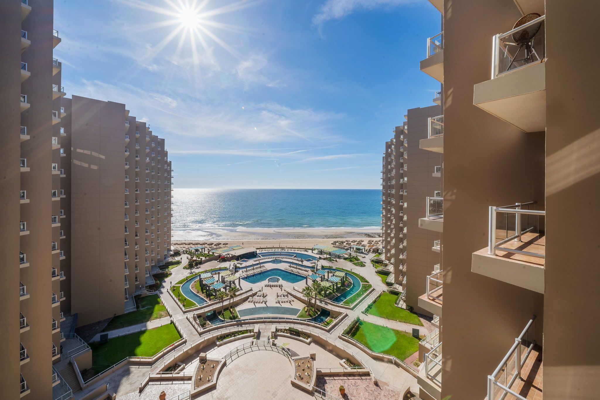 Vue depuis le balcon